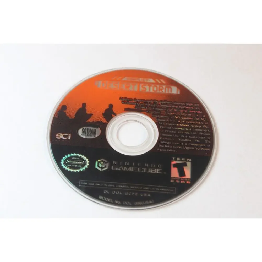 Conflict Desert Storm (Nintendo GameCube) Authentic, Game only, tested/works